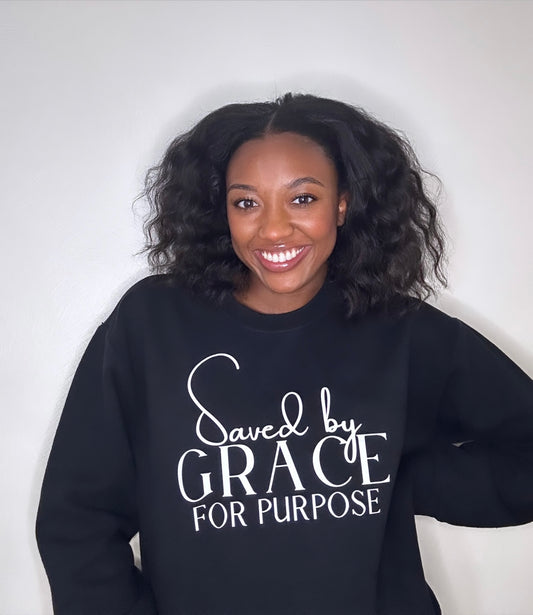 Saved by Grace Crewneck